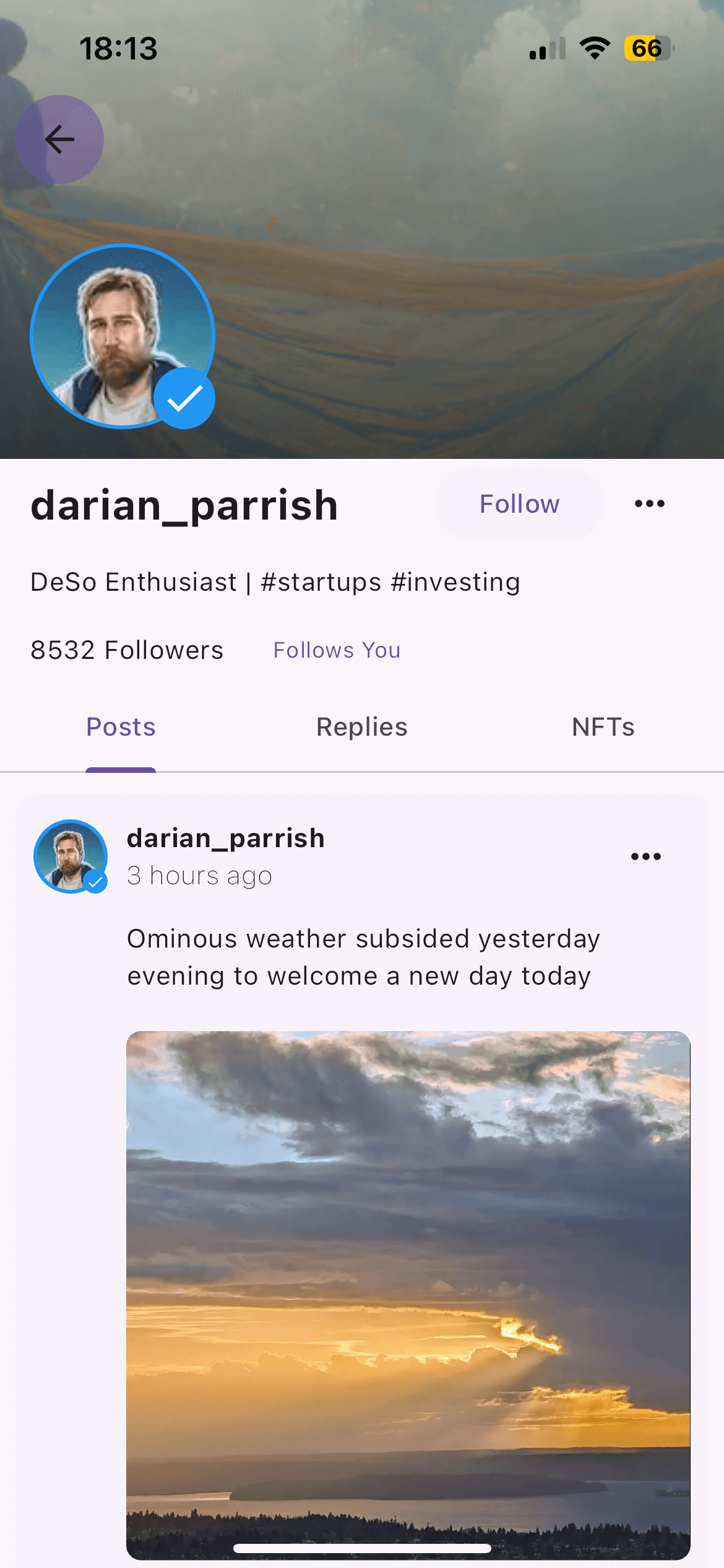 InterSocial creator light mode